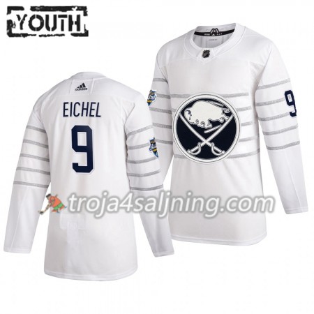 Buffalo Sabres tröja Jack Eichel 9 Vit Adidas 2020 All-Star Authentic - NHL Tröjor Barn